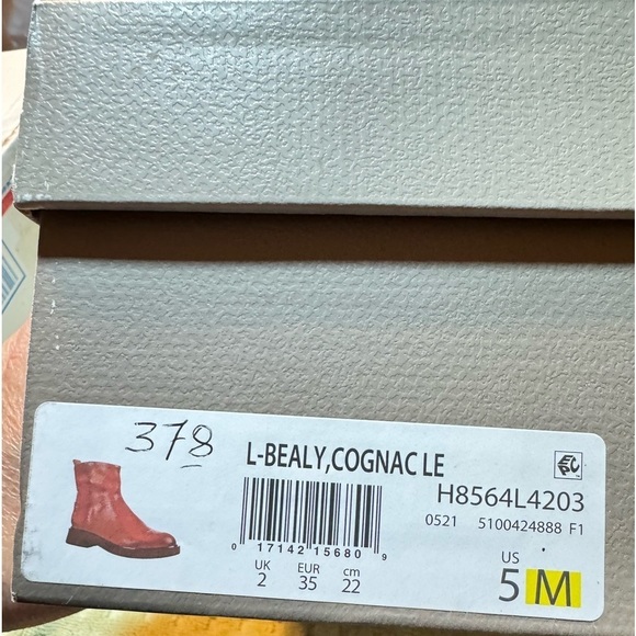 Franco Sarto Bealy Leather Ankle Boots sz 5 M - Picture 10 of 10